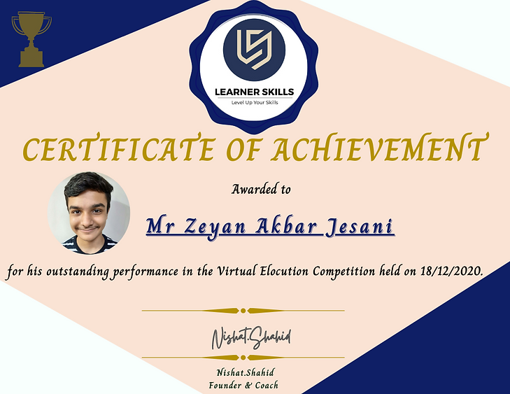 Mr. Zeyan Akbar Jesani